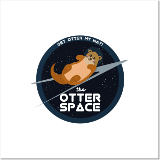 Otter Space | Puns Jokes | Gift Ideas | Astronomy Posters and Art